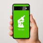 כיסוי בעיצוב אישי עם השם שלך לדגם - Google Pixel 9a 5G בעיצוב מיקרוסקופ