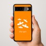 כיסוי בעיצוב אישי עם השם שלך לדגם - Google Pixel 9a 5G בעיצוב עטלפים