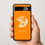כיסוי בעיצוב אישי עם השם שלך לדגם - Google Pixel 9a 5G בעיצוב ראש נשר