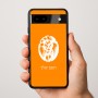 כיסוי בעיצוב אישי עם השם שלך לדגם - Google Pixel 9a 5G בעיצוב פני אריה