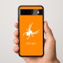 כיסוי בעיצוב אישי עם השם שלך לדגם - Google Pixel 9a 5G בעיצוב עכביש