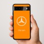 כיסוי בעיצוב אישי עם השם שלך לדגם - Google Pixel 9a 5G בעיצוב מרצדס-בנץ