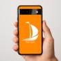 כיסוי בעיצוב אישי עם השם שלך לדגם - Google Pixel 9a 5G בעיצוב סירה