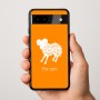 כיסוי בעיצוב אישי עם השם שלך לדגם - Google Pixel 9a 5G בעיצוב מזלות - טלה