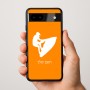כיסוי בעיצוב אישי עם השם שלך לדגם - Google Pixel 9a 5G בעיצוב אופנוע ים