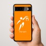 כיסוי בעיצוב אישי עם השם שלך לדגם - Google Pixel 9a 5G בעיצוב כדורסל אולימפי
