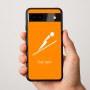 כיסוי בעיצוב אישי עם השם שלך לדגם - Google Pixel 9a 5G בעיצוב קפיצת סקי אולימפית