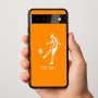 כיסוי בעיצוב אישי עם השם שלך לדגם - Google Pixel 9a 5G בעיצוב שחקן כדורגל