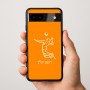 כיסוי בעיצוב אישי עם השם שלך לדגם - Google Pixel 9a 5G בעיצוב שחקן כדורעף
