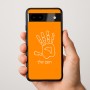 כיסוי בעיצוב אישי עם השם שלך לדגם - Google Pixel 9a 5G בעיצוב יד