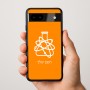 כיסוי בעיצוב אישי עם השם שלך לדגם - Google Pixel 9a 5G בעיצוב מעבדה