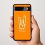 כיסוי בעיצוב אישי עם השם שלך לדגם - Google Pixel 9a 5G בעיצוב יד סלע