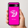 כיסוי בעיצוב אישי עם השם שלך לדגם - Google Pixel 9a 5G בעיצוב ראש נשר