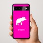 כיסוי בעיצוב אישי עם השם שלך לדגם - Google Pixel 9a 5G בעיצוב פיל