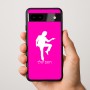 כיסוי בעיצוב אישי עם השם שלך לדגם - Google Pixel 9a 5G בעיצוב רקדן