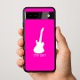 כיסוי בעיצוב אישי עם השם שלך לדגם - Google Pixel 9a 5G בעיצוב גיטרה