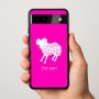 כיסוי בעיצוב אישי עם השם שלך לדגם - Google Pixel 9a 5G בעיצוב מזלות - טלה