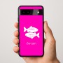 כיסוי בעיצוב אישי עם השם שלך לדגם - Google Pixel 9a 5G בעיצוב מזלות - דגים