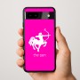 כיסוי בעיצוב אישי עם השם שלך לדגם - Google Pixel 9a 5G בעיצוב מזלות - קשת
