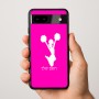 כיסוי בעיצוב אישי עם השם שלך לדגם - Google Pixel 9a 5G בעיצוב מעודדת
