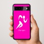 כיסוי בעיצוב אישי עם השם שלך לדגם - Google Pixel 9a 5G בעיצוב רצים אולימפיים