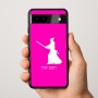 כיסוי בעיצוב אישי עם השם שלך לדגם - Google Pixel 9a 5G בעיצוב סמוראי