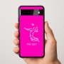 כיסוי בעיצוב אישי עם השם שלך לדגם - Google Pixel 9a 5G בעיצוב שחקן כדורעף