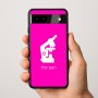כיסוי בעיצוב אישי עם השם שלך לדגם - Google Pixel 9a 5G בעיצוב מיקרוסקופ
