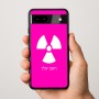 כיסוי בעיצוב אישי עם השם שלך לדגם - Google Pixel 9a 5G בעיצוב פצצת אטום גרעינית