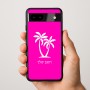 כיסוי בעיצוב אישי עם השם שלך לדגם - Google Pixel 9a 5G בעיצוב כפות ידיים