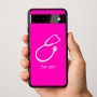 כיסוי בעיצוב אישי עם השם שלך לדגם - Google Pixel 9a 5G בעיצוב סטטוסקופ רופא