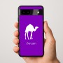 כיסוי בעיצוב אישי עם השם שלך לדגם - Google Pixel 9a 5G בעיצוב גמל