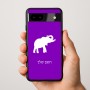 כיסוי בעיצוב אישי עם השם שלך לדגם - Google Pixel 9a 5G בעיצוב פיל