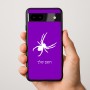 כיסוי בעיצוב אישי עם השם שלך לדגם - Google Pixel 9a 5G בעיצוב עכביש