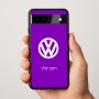 כיסוי בעיצוב אישי עם השם שלך לדגם - Google Pixel 9a 5G בעיצוב פולקסווגן