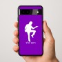 כיסוי בעיצוב אישי עם השם שלך לדגם - Google Pixel 9a 5G בעיצוב רקדן