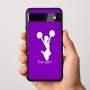 כיסוי בעיצוב אישי עם השם שלך לדגם - Google Pixel 9a 5G בעיצוב מעודדת