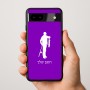 כיסוי בעיצוב אישי עם השם שלך לדגם - Google Pixel 9a 5G בעיצוב פישמן