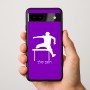 כיסוי בעיצוב אישי עם השם שלך לדגם - Google Pixel 9a 5G בעיצוב קפיצת משוכות