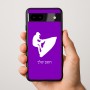 כיסוי בעיצוב אישי עם השם שלך לדגם - Google Pixel 9a 5G בעיצוב אופנוע ים