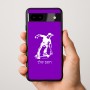 כיסוי בעיצוב אישי עם השם שלך לדגם - Google Pixel 9a 5G בעיצוב ילד סקייטבורד