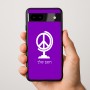 כיסוי בעיצוב אישי עם השם שלך לדגם - Google Pixel 9a 5G בעיצוב גלובוסי שלום