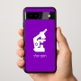 כיסוי בעיצוב אישי עם השם שלך לדגם - Google Pixel 9a 5G בעיצוב מיקרוסקופ