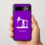 כיסוי בעיצוב אישי עם השם שלך לדגם - Google Pixel 9a 5G בעיצוב באר נפט