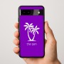 כיסוי בעיצוב אישי עם השם שלך לדגם - Google Pixel 9a 5G בעיצוב כפות ידיים