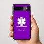 כיסוי בעיצוב אישי עם השם שלך לדגם - Google Pixel 9a 5G בעיצוב חובש