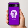 כיסוי בעיצוב אישי עם השם שלך לדגם - Google Pixel 9a 5G בעיצוב פרעה - תות ענח' אמון מצרי