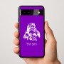 כיסוי בעיצוב אישי עם השם שלך לדגם - Google Pixel 9a 5G בעיצוב סנטה קלאוס
