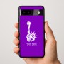 כיסוי בעיצוב אישי עם השם שלך לדגם - Google Pixel 9a 5G בעיצוב פסל החירות