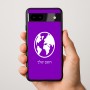 כיסוי בעיצוב אישי עם השם שלך לדגם - Google Pixel 9a 5G בעיצוב עולם